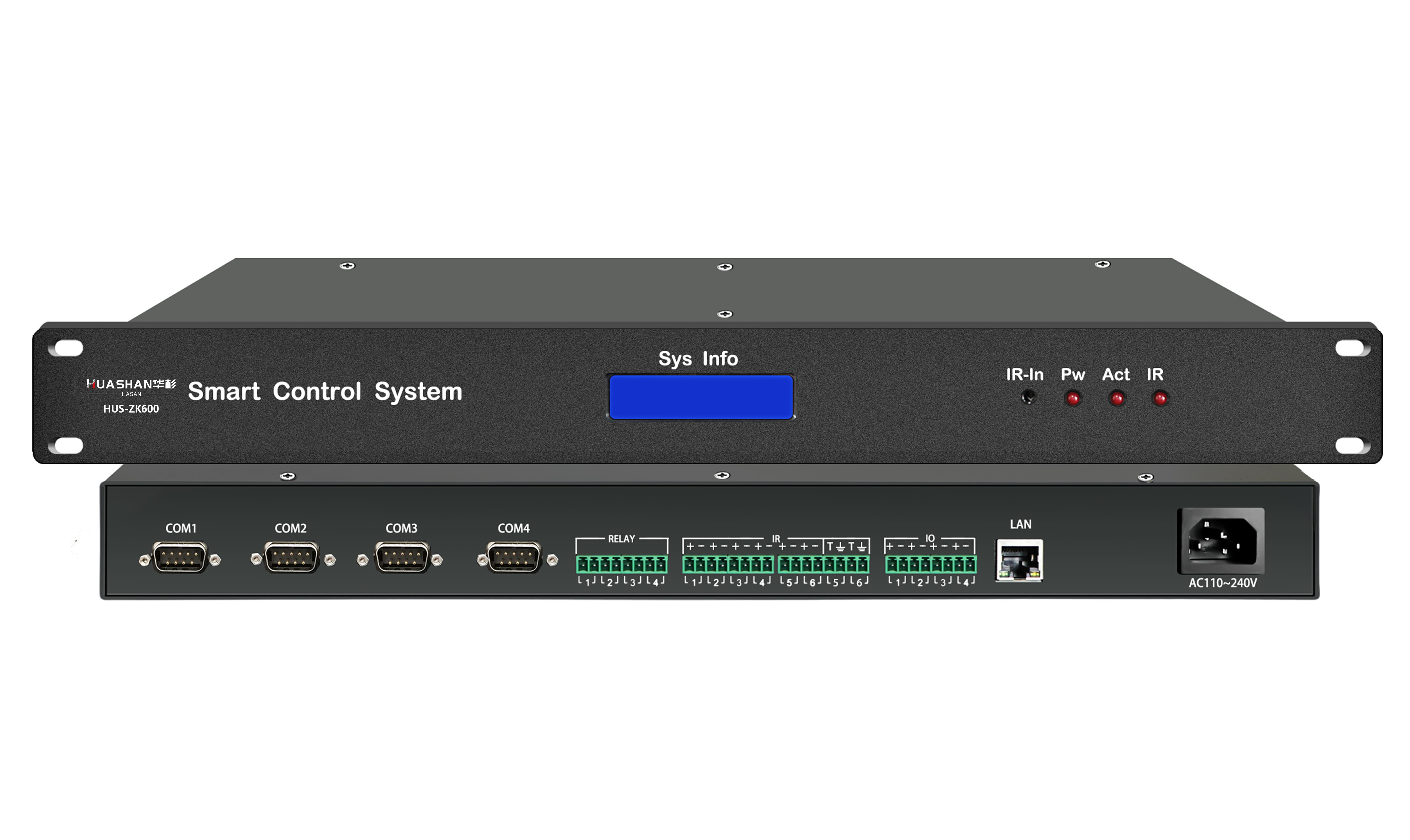 HUS-ZK600 1U中控主機(jī)