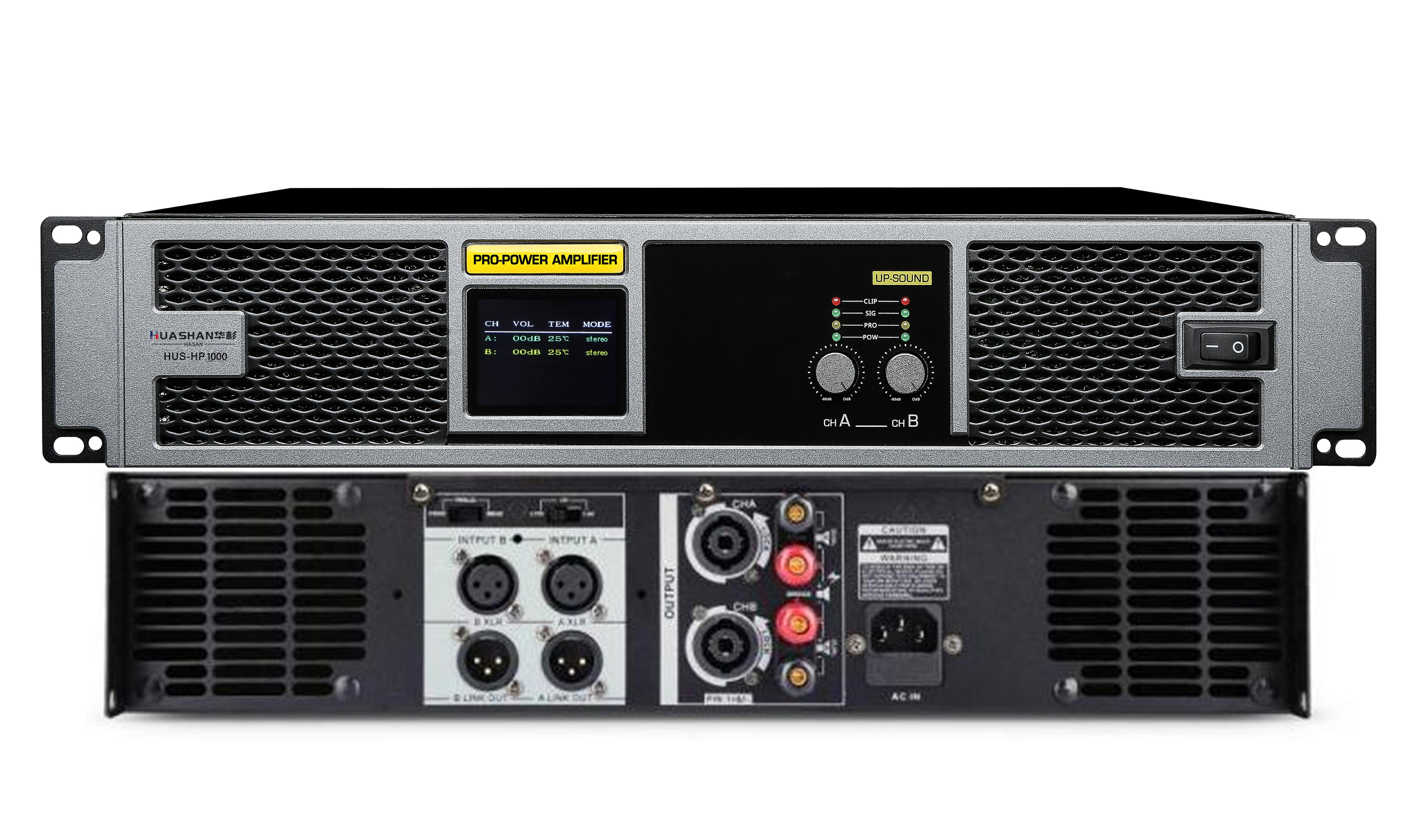 HUS-HP1000 二通道專業(yè)功放