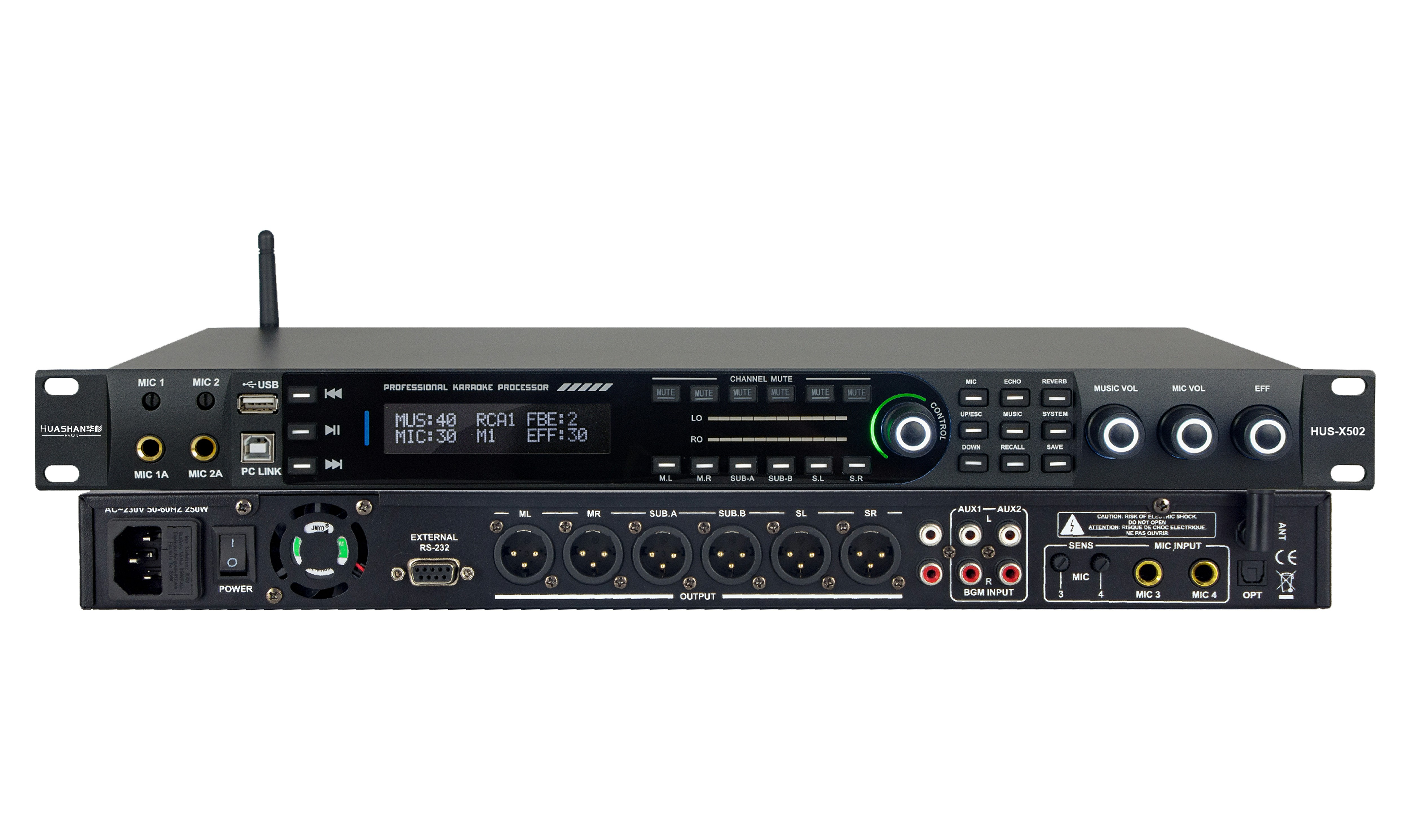 HUS-X502 前級效果器