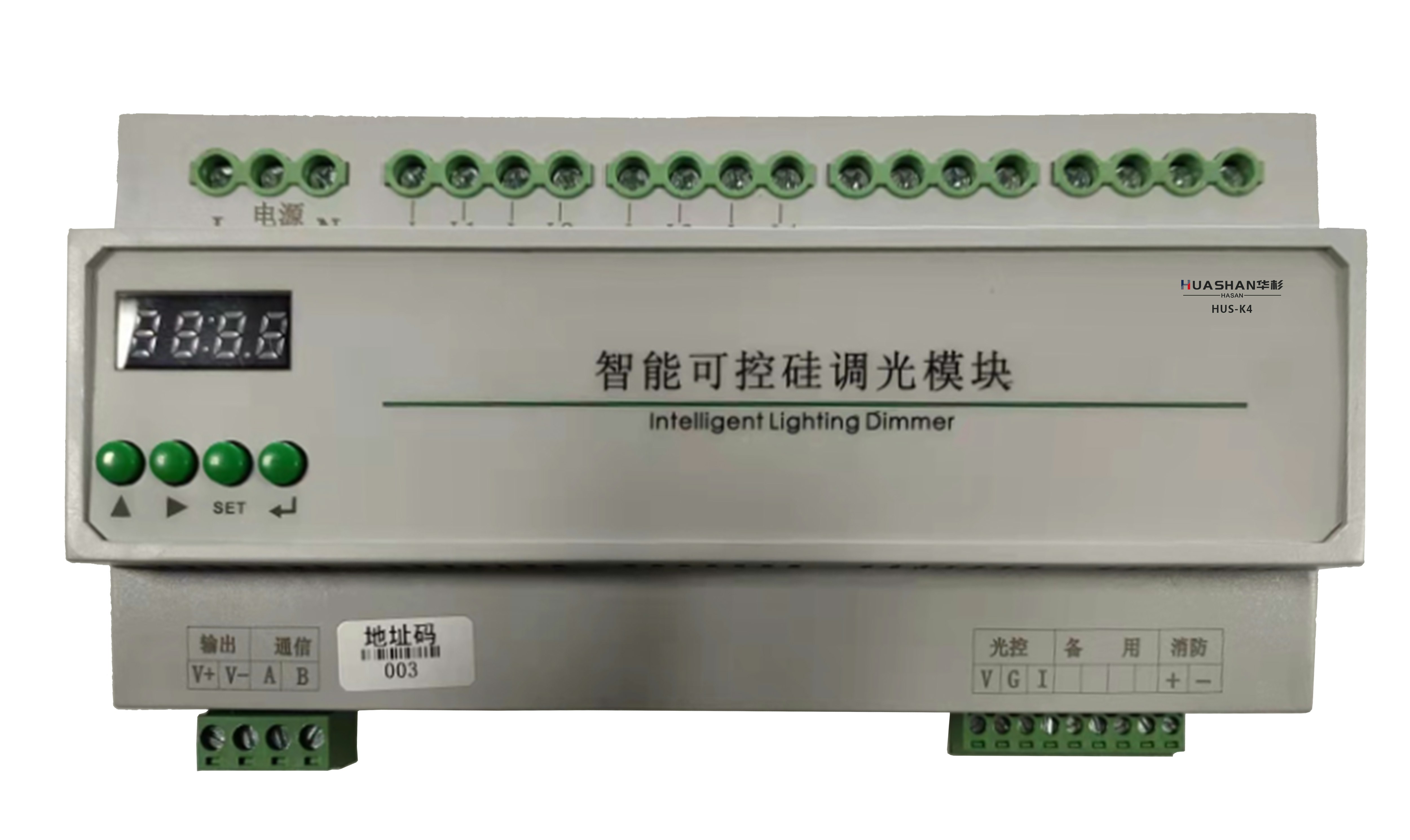 HUS-K4 4路可控硅調光器