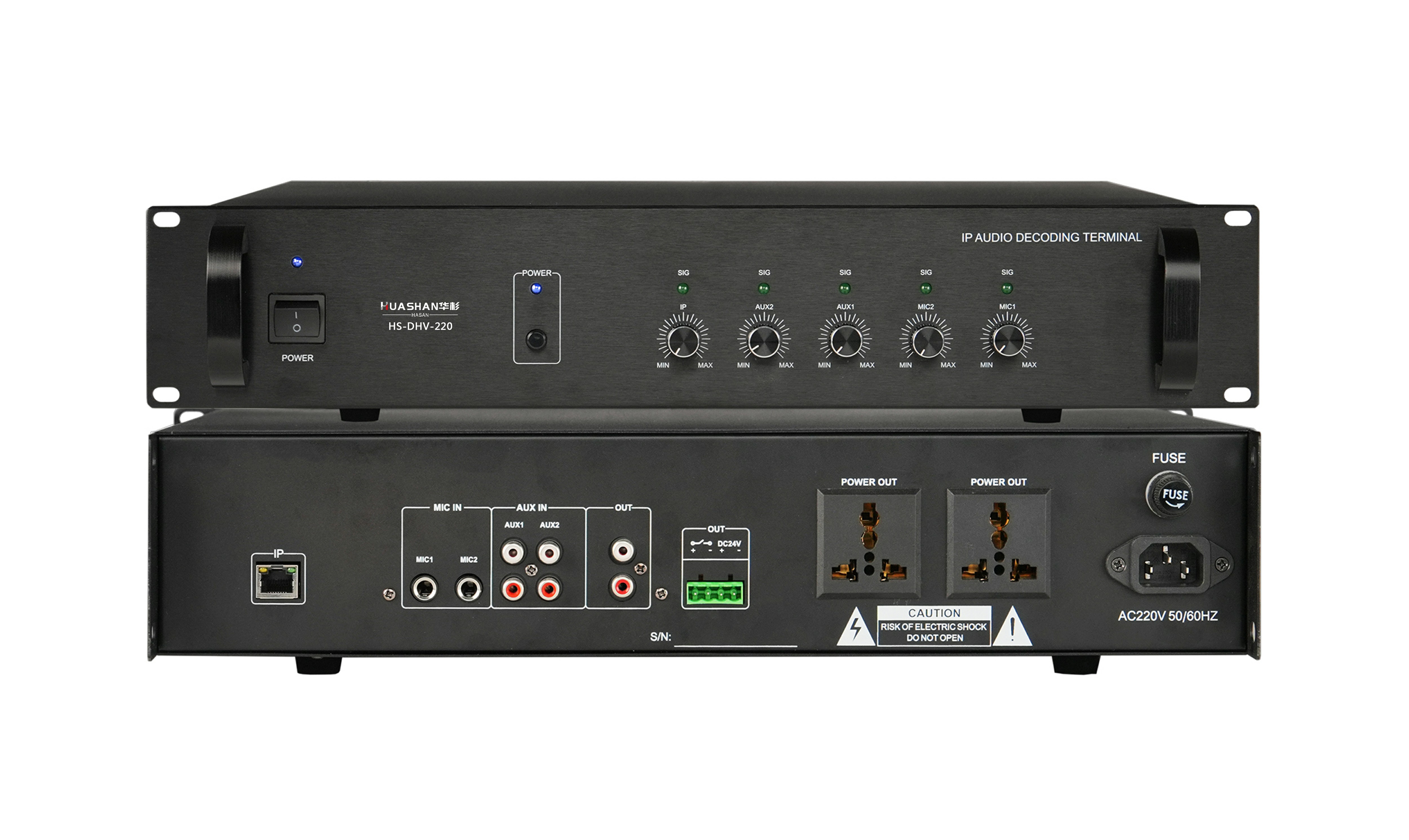 HS-DHV-220 機(jī)架式解碼終端