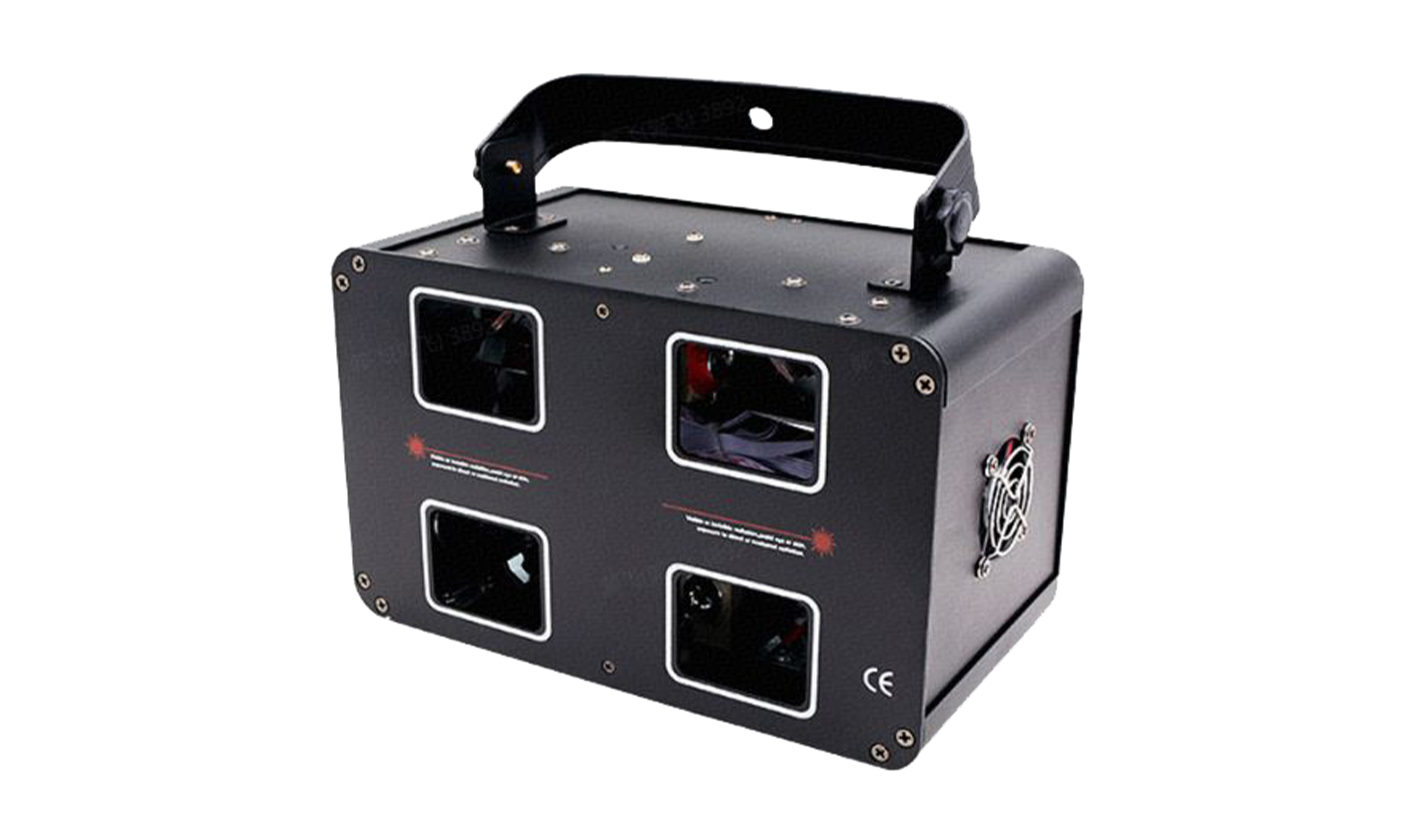 HTJG02  （旗艦款）全彩方形四眼激光燈【每眼多種顏色】