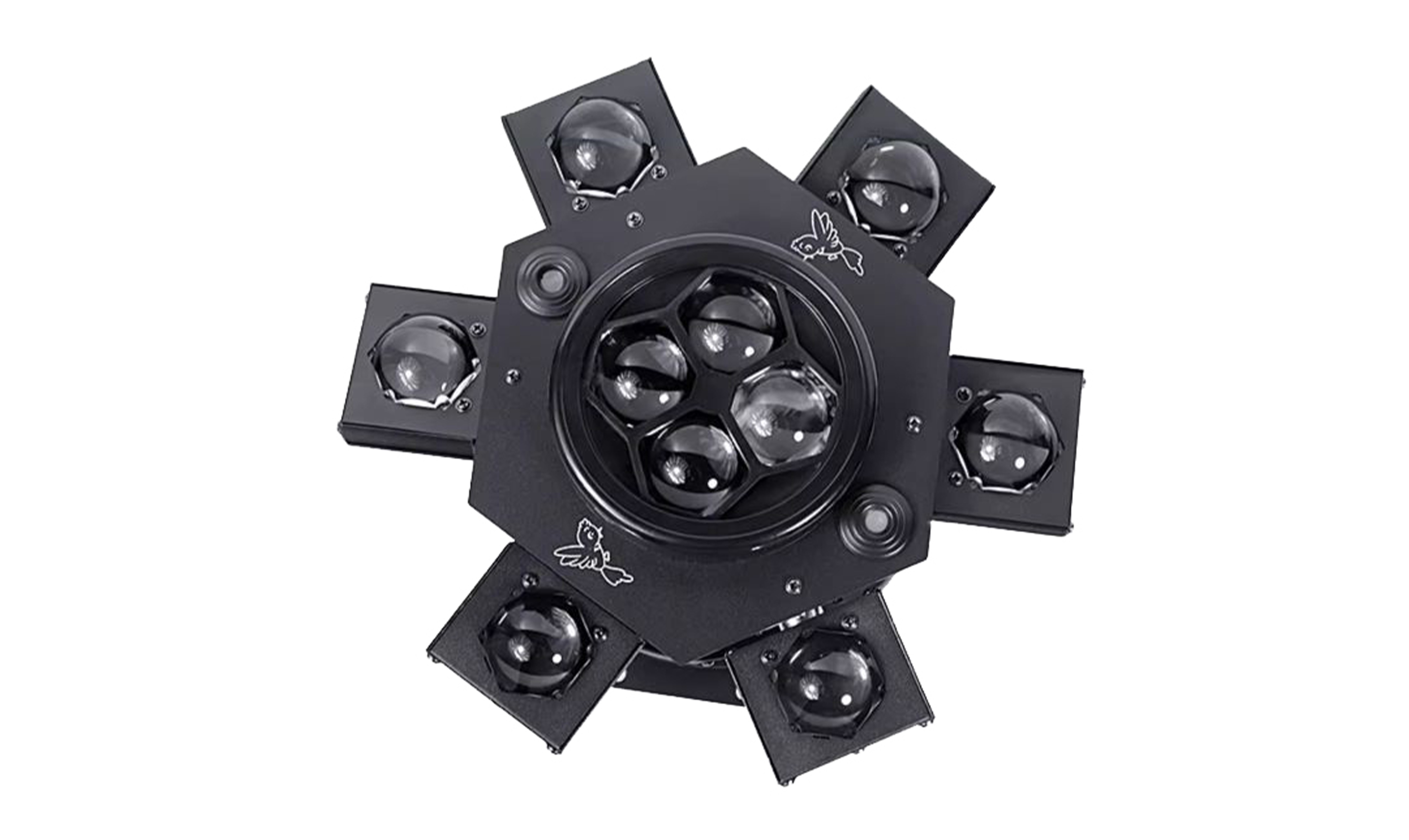 HDD01B  （四合一）六頭幻影飛碟燈（遙控款）