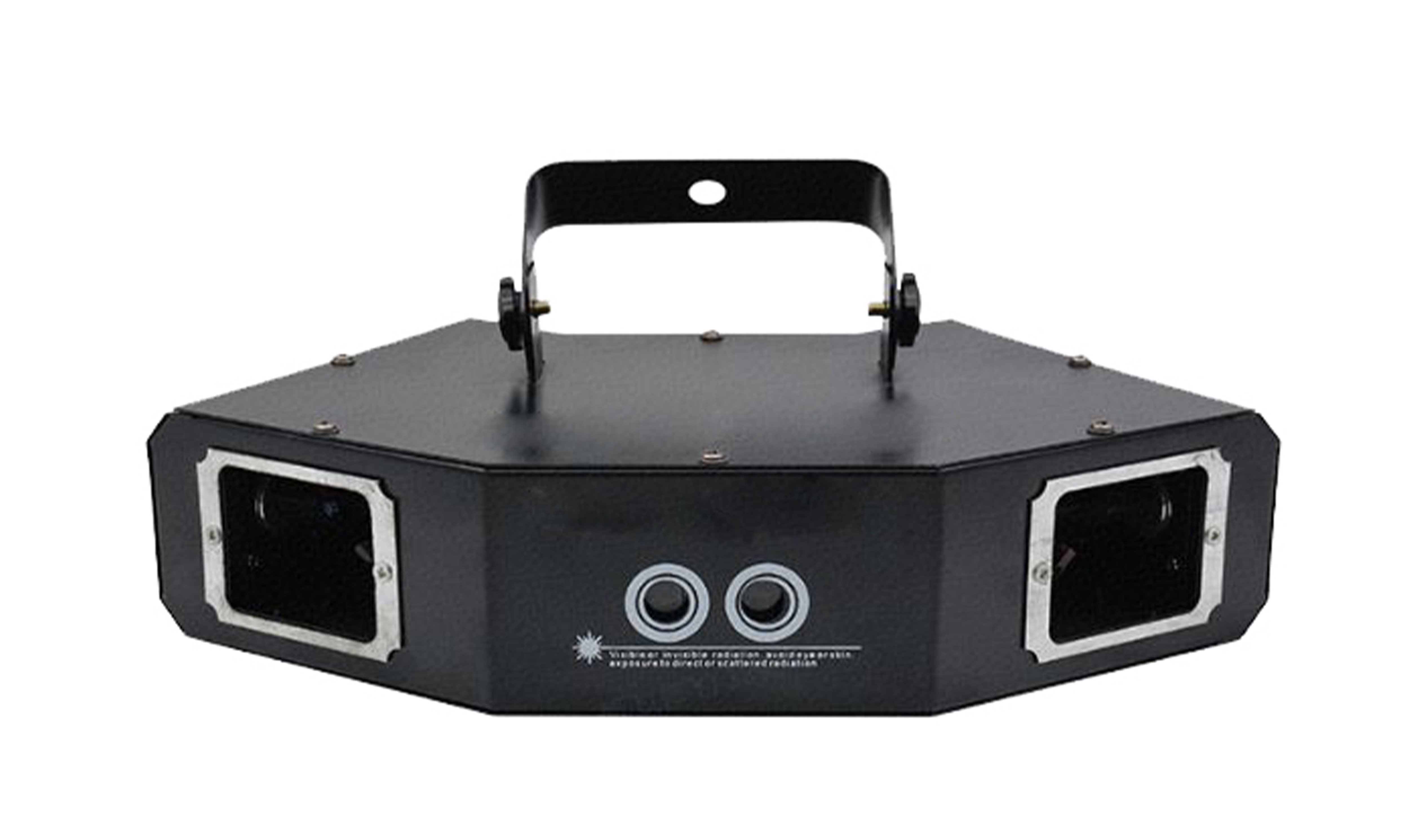 HXJG04H  （四眼）扇形圖案多色激光燈