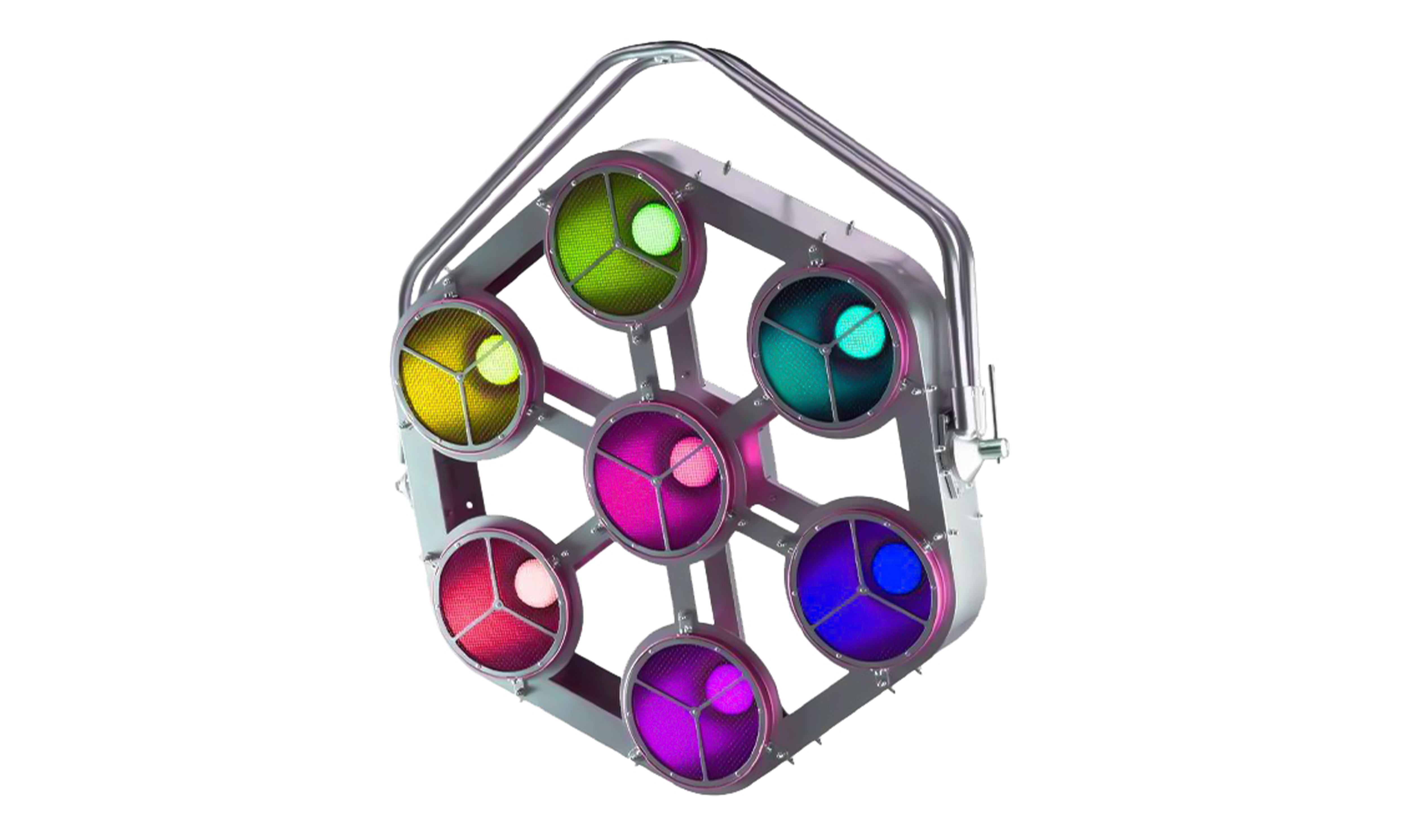 HFGD07C  7顆圓形復(fù)古背景燈