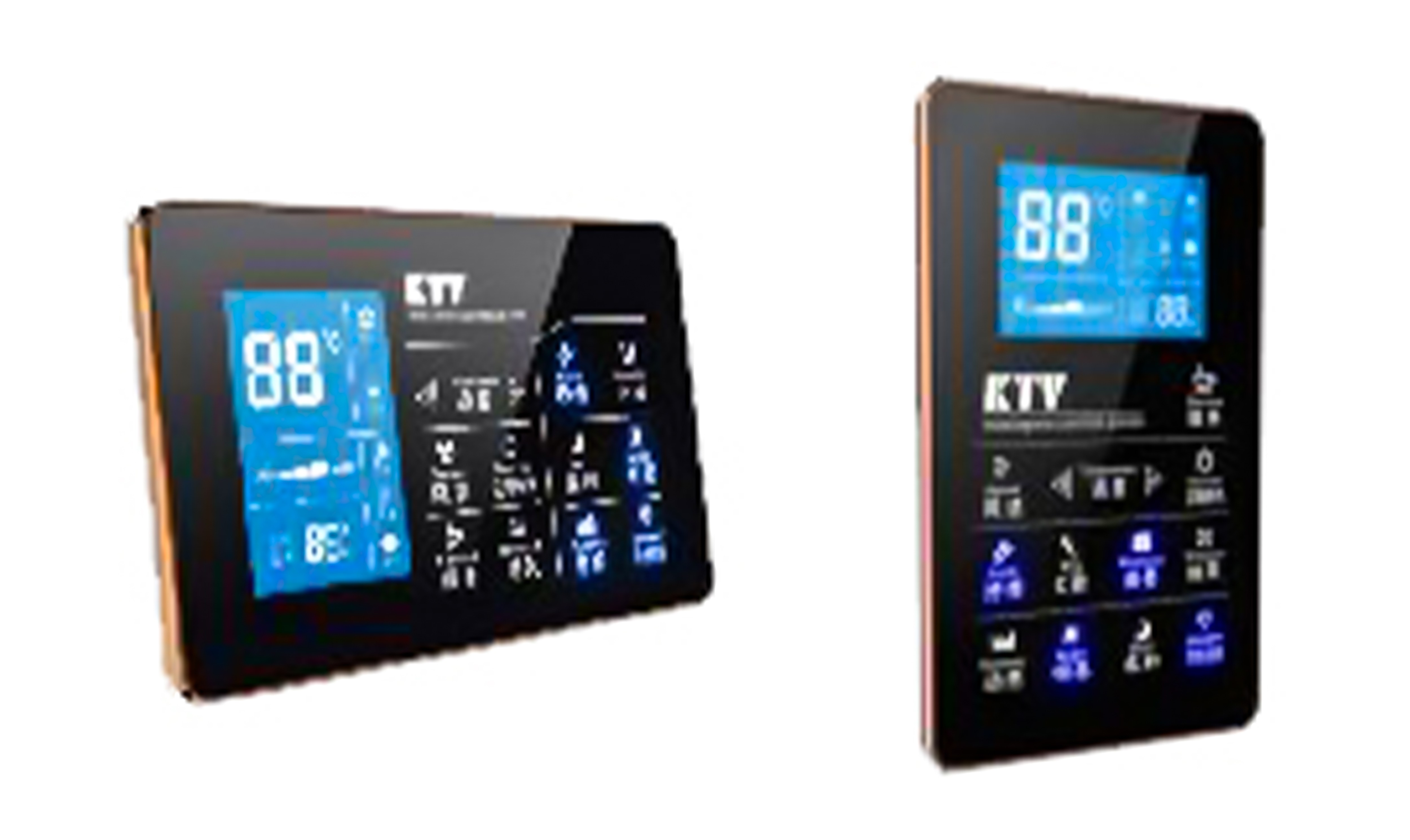 FRX-29SB 超薄鋅合金溫控墻板（7寸可變色款）